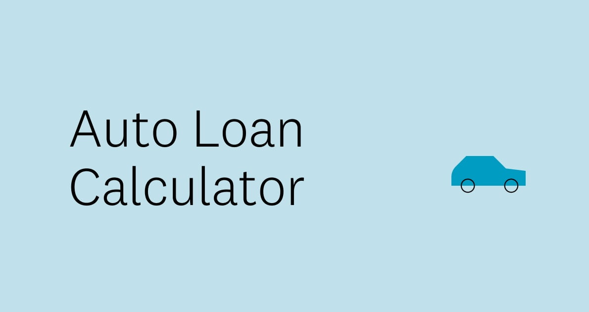 Auto Loan Calculator