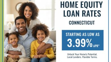 Home Equity Loan Rates in Connecticut