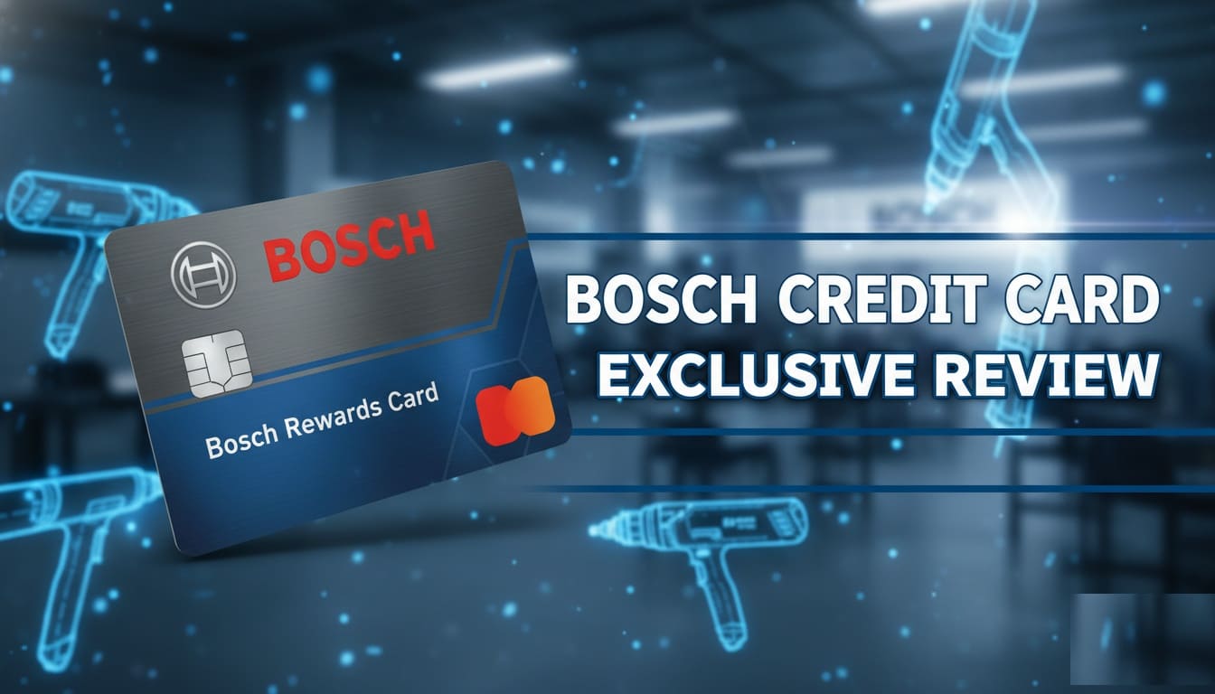 Bosch Credit Card Review
